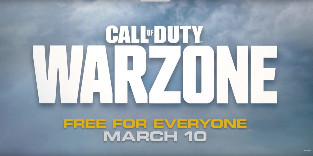 call of duty warzone free-to-play